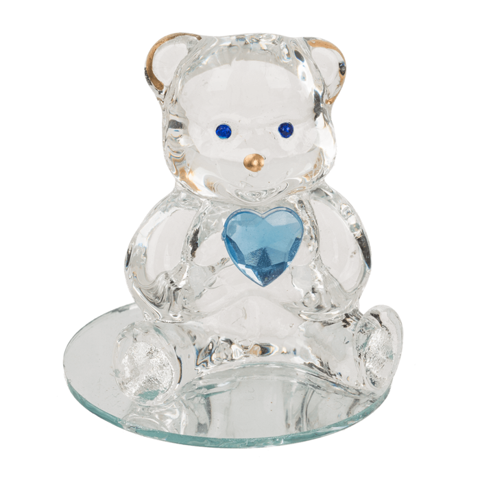 Kinky Pleasure - B081 - Glass Bear Statue - 5cm - Available in 12 Colors