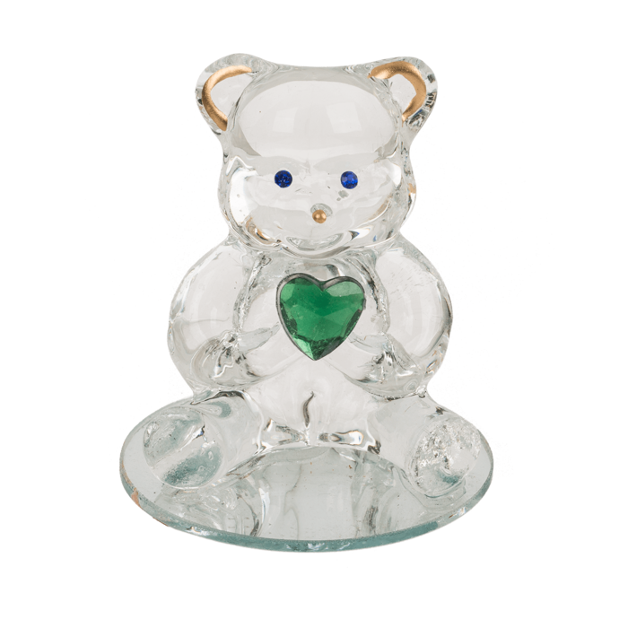 Kinky Pleasure - B081 - Glass Bear Statue - 5cm - Available in 12 Colors