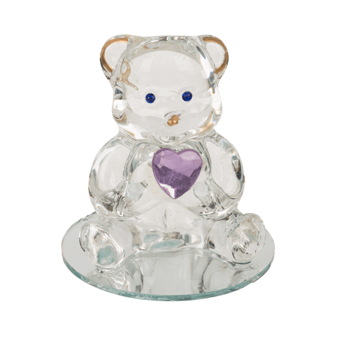 Kinky Pleasure - B081 - Glass Bear Statue - 5cm - Available in 12 Colors