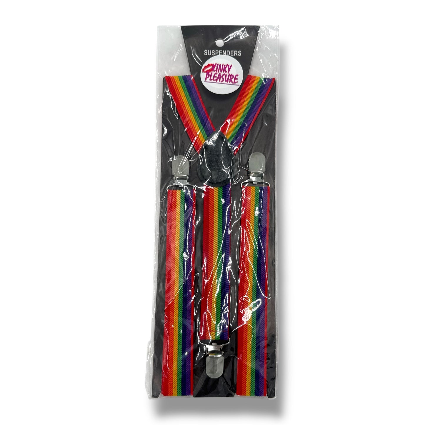 Kinky Pleasure - KPP003 - Pride - Suspender Rainbow
