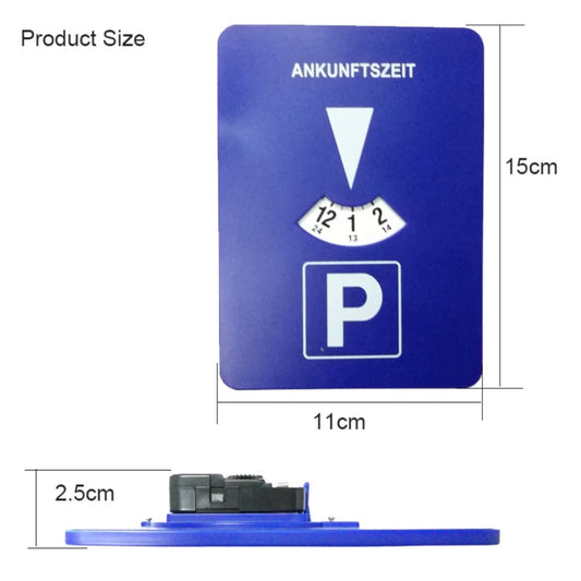 Timmy Toys - AX079 - Parking Disc Blue Electric Works On Batterys