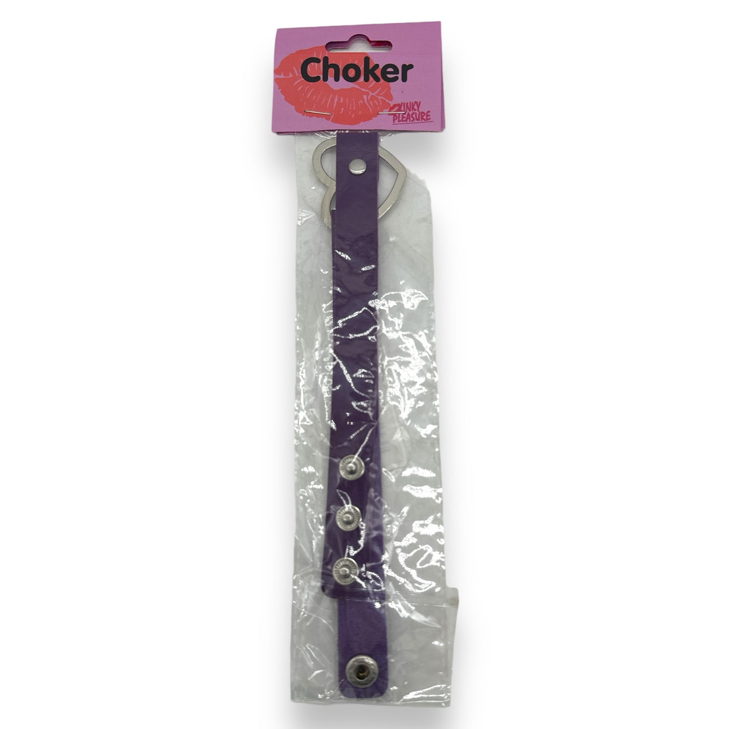 Kinky Pleasure - T008 - Sexy Punk Style Choker - 12 Colours - 40cm