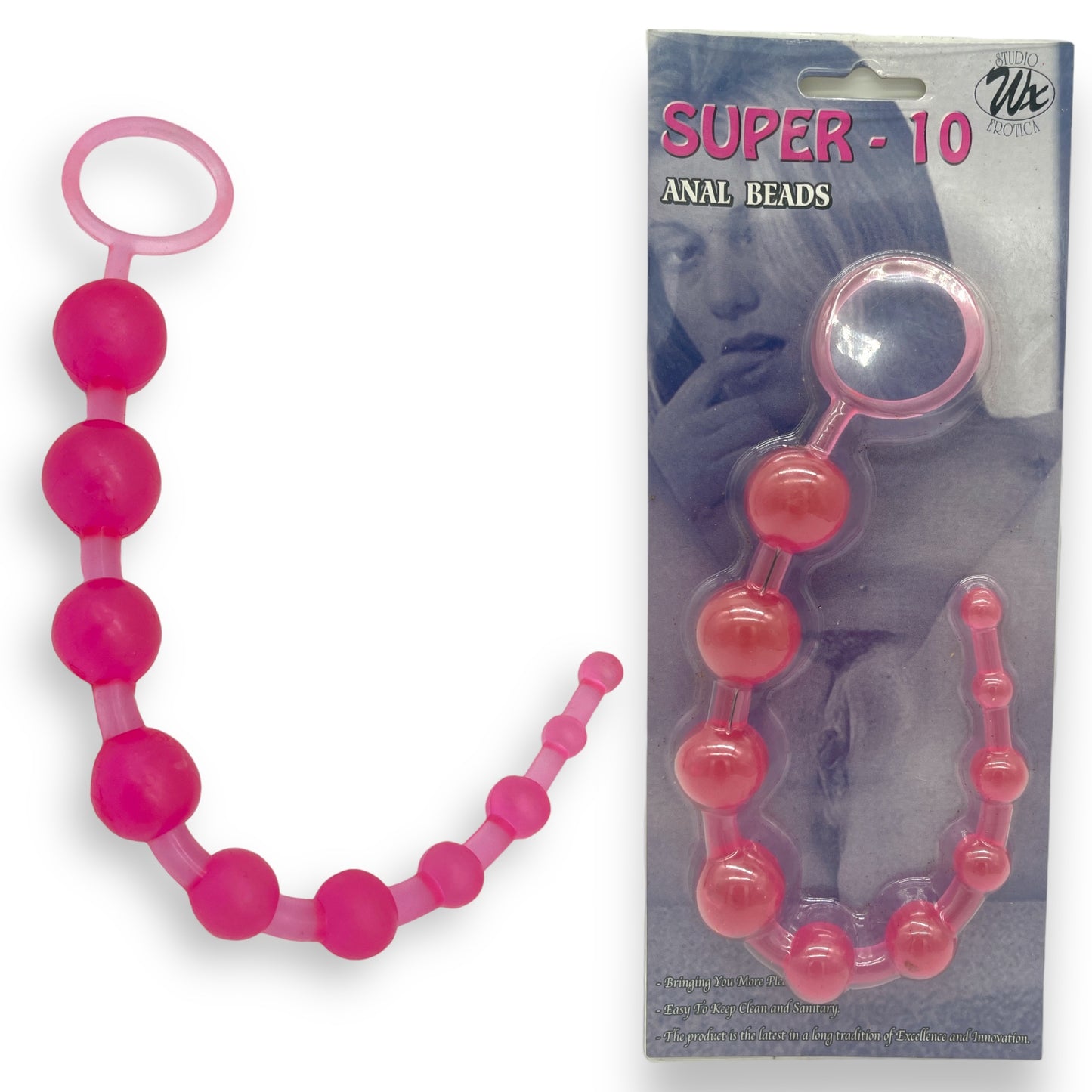 Kinky Pleasure - MP043 - Anal Beads - 33cm - 5 Colours