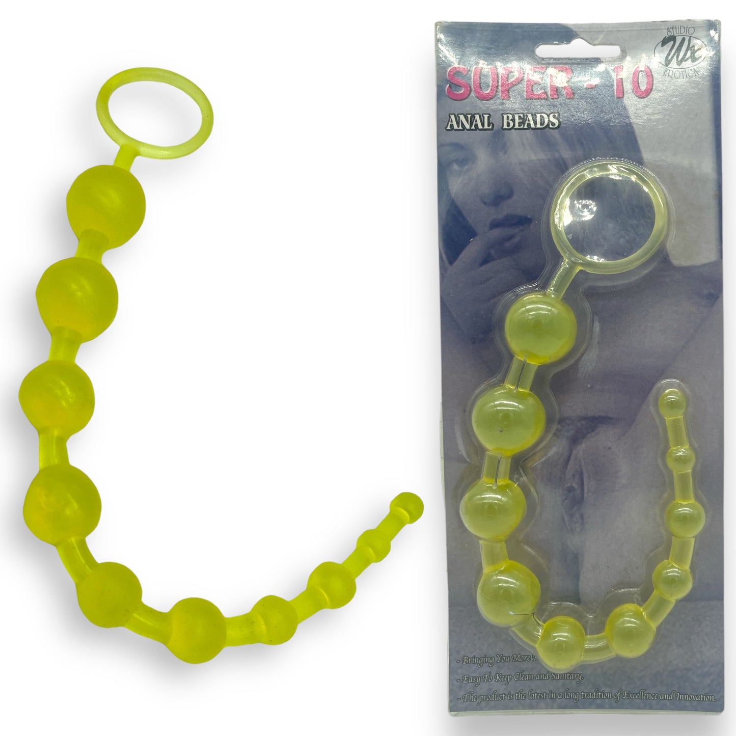 Kinky Pleasure - MP043 - Anal Beads - 33cm - 5 Colours