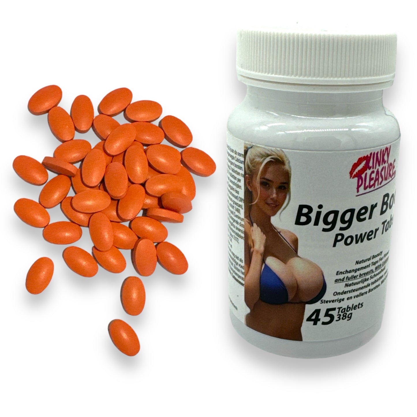 Kinky Pleasure - Bigger Boobs - Power Tabs - 45 Tablets