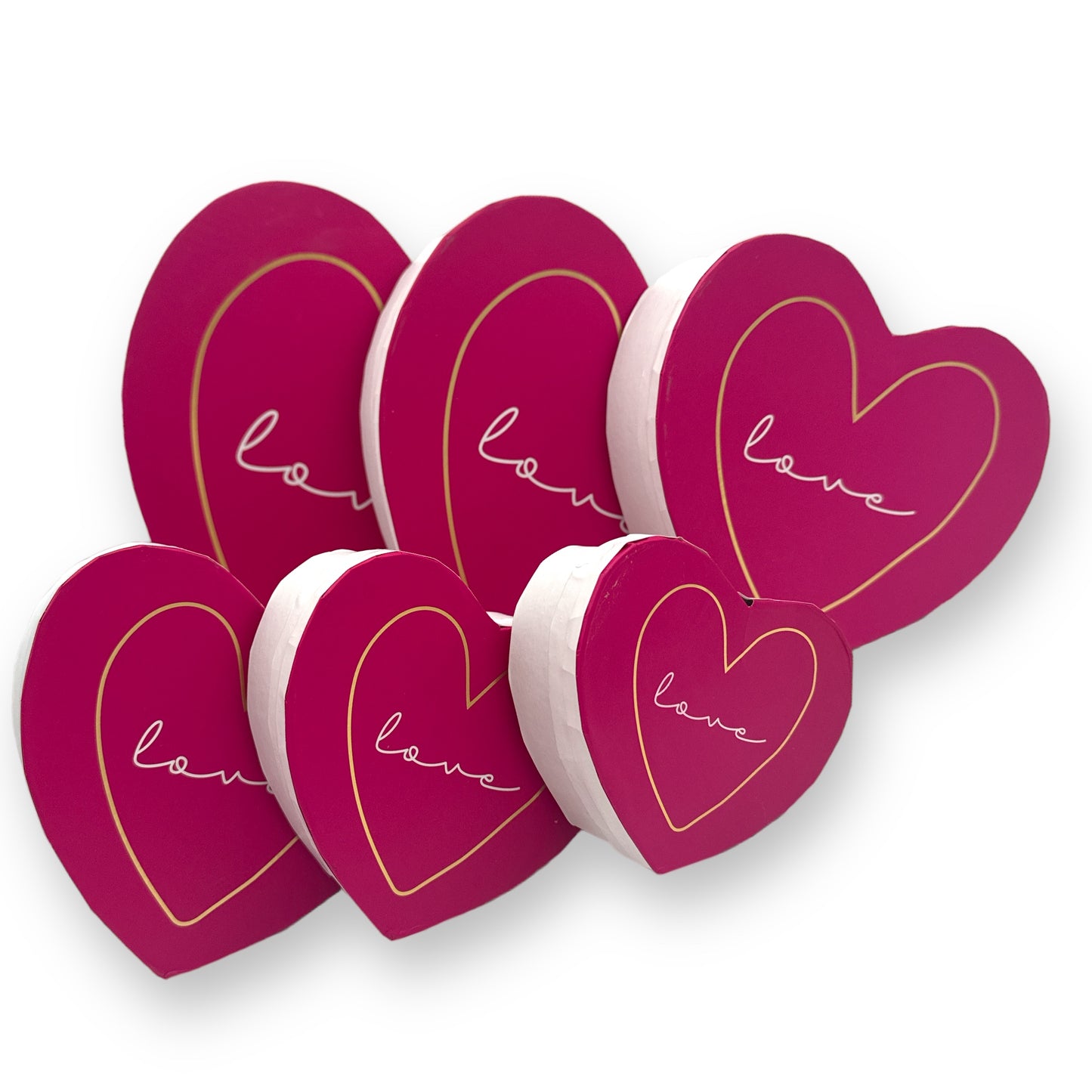 Kinky Pleasure - B083 - Heart-Shaped Cardboard Box - 22.5x8cm