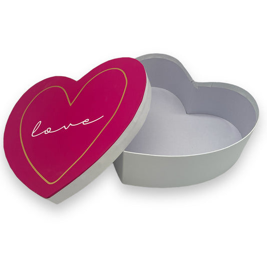 Kinky Pleasure - B083 - Heart-Shaped Cardboard Box - 22.5x8cm