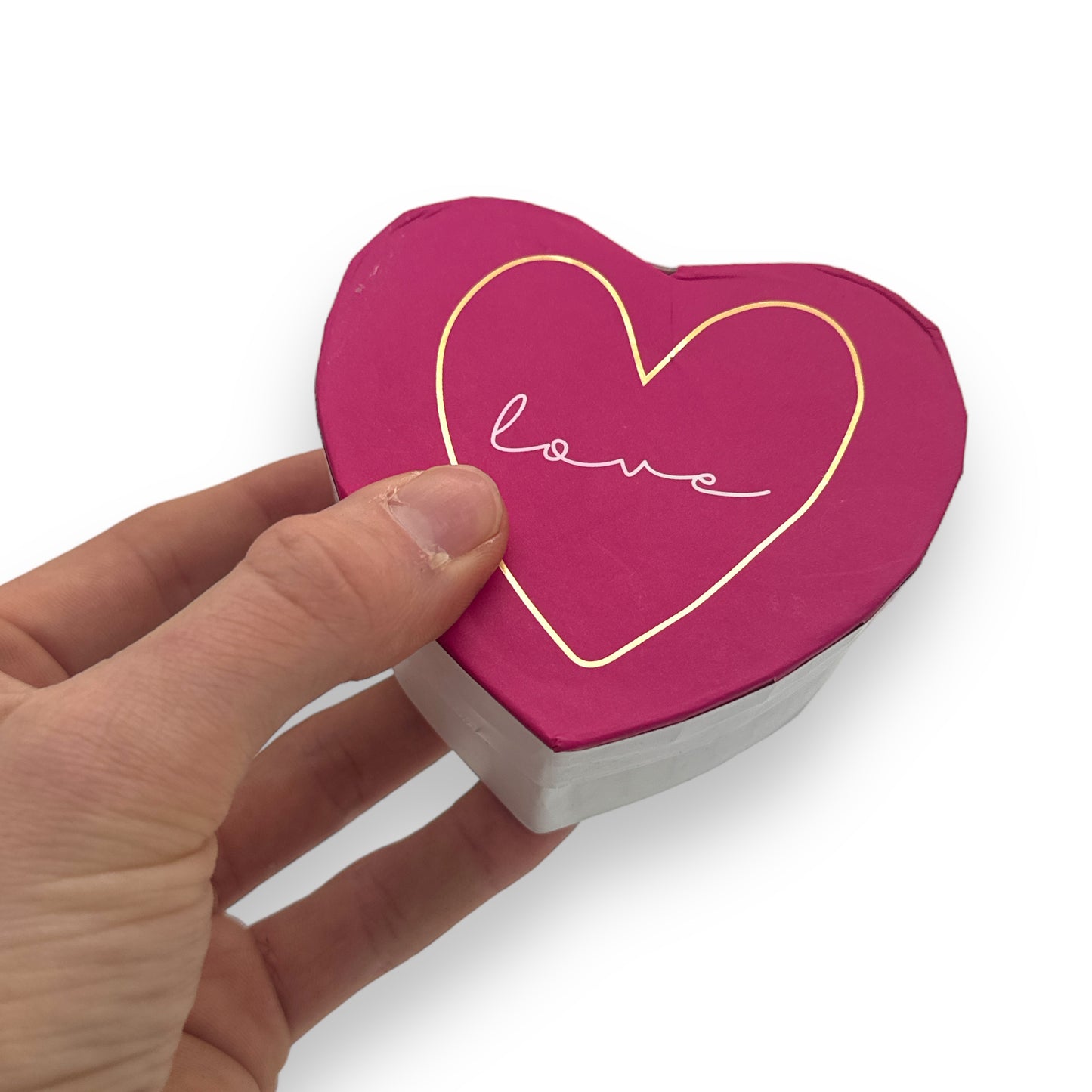 Kinky Pleasure - B088 - Heart-Shaped Cardboard Box - 9.5X4.5cm