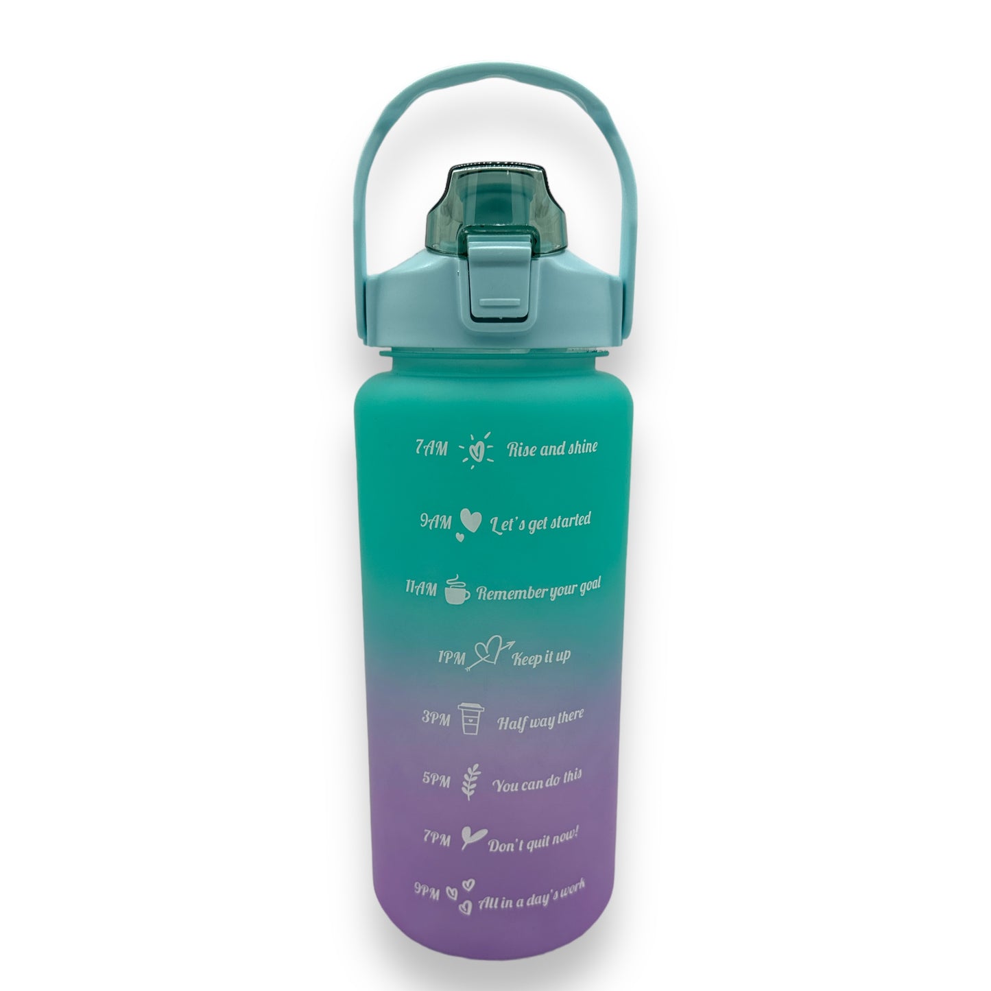 Timmy Toys - AX078 - Water Bottle - 2 Liter With Time Marker - 8 Colours