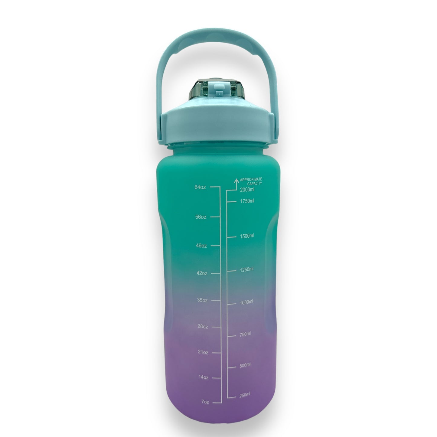 Timmy Toys - AX078 - Water Bottle - 2 Liter With Time Marker - 8 Colours