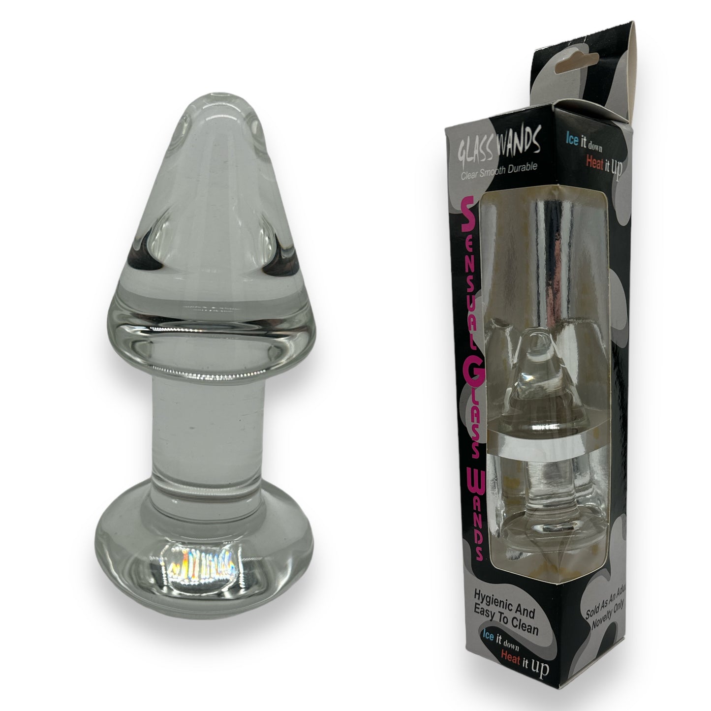 My Love - GL05 -  Glas Plug Strong - Transparant - 10cm