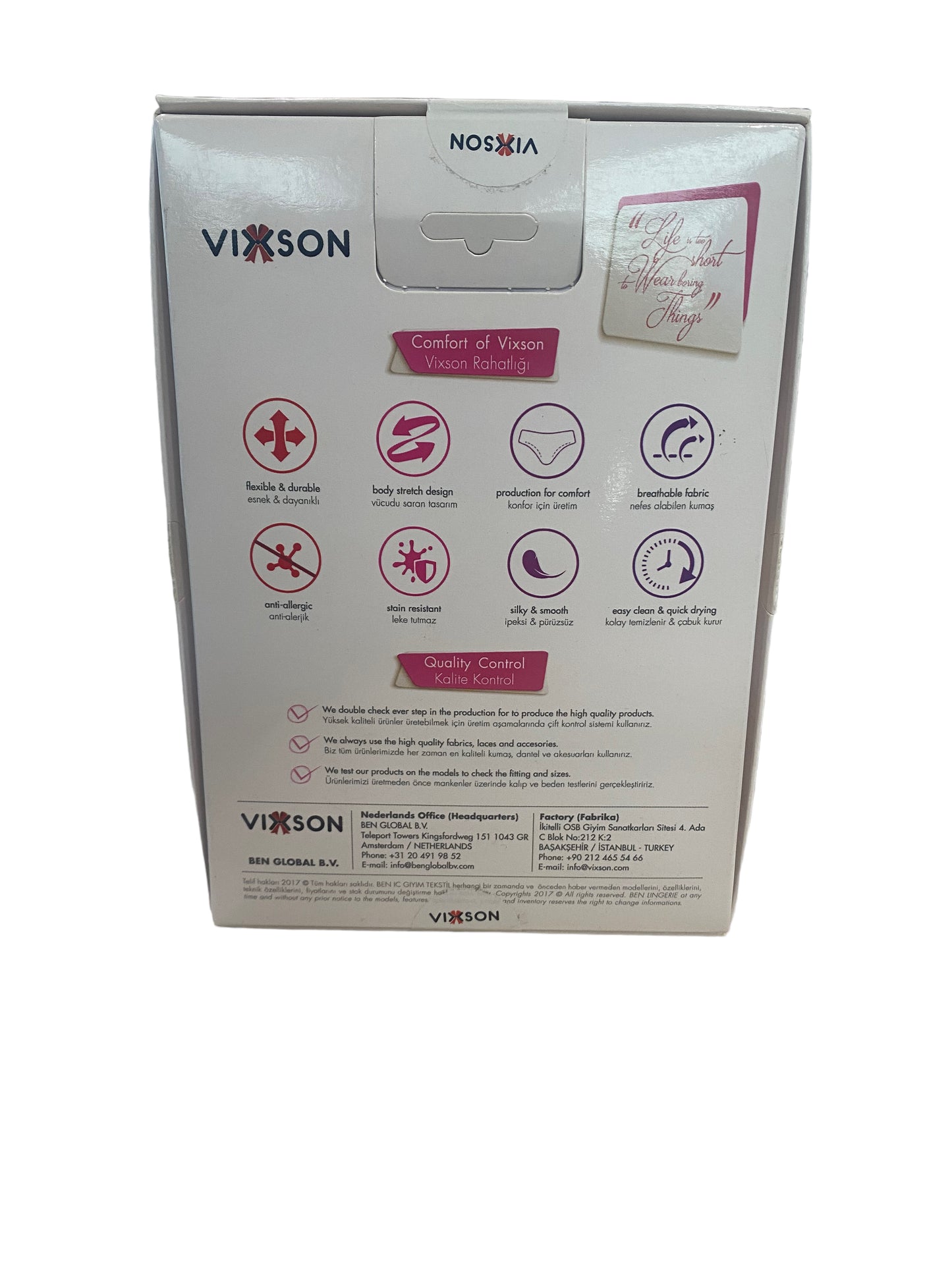 Vixson - VN-1071 - Female Lingerie - One Size S-L - Red