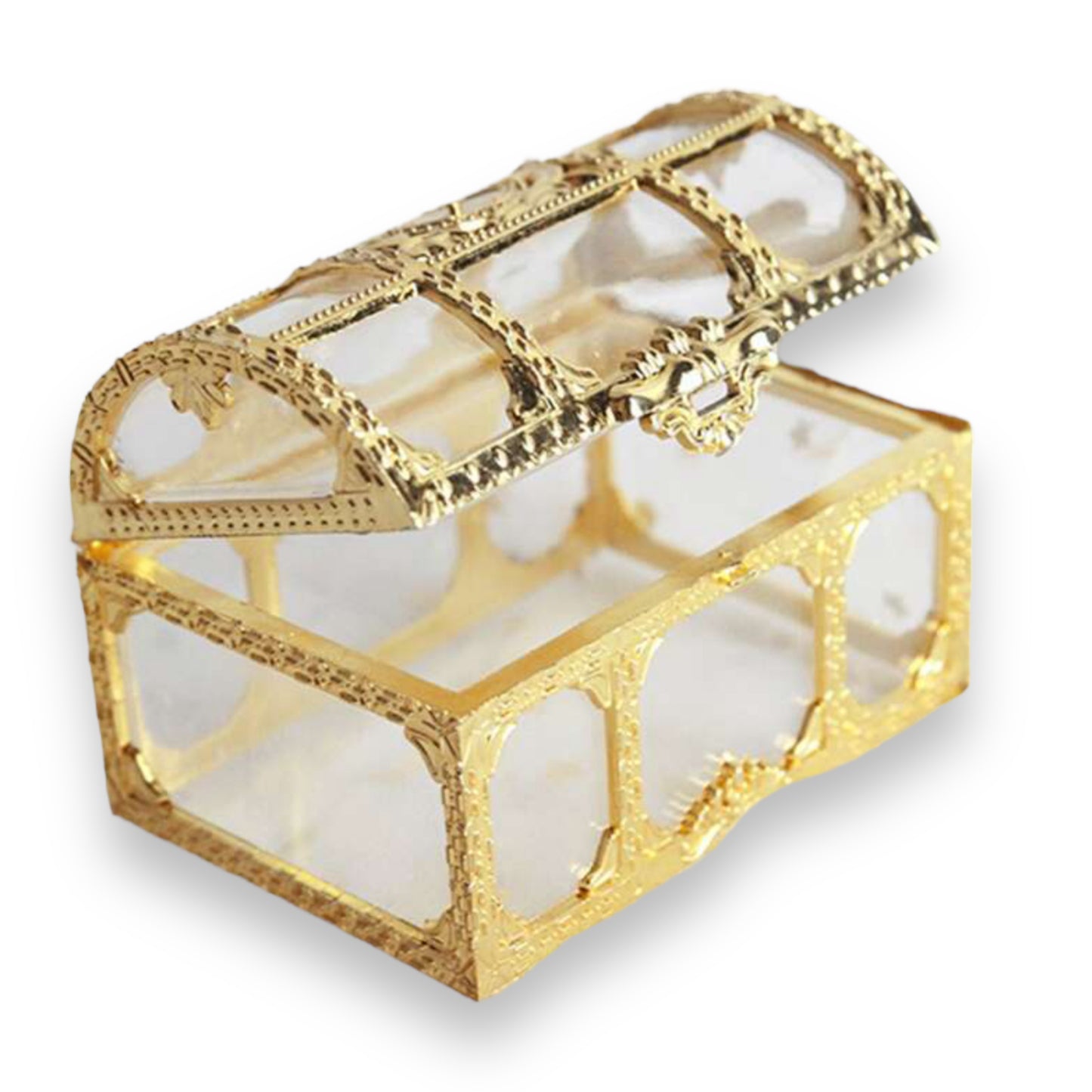 Timmy Toys - S007 - Treasure Box - Gold - 90mm x 63mm