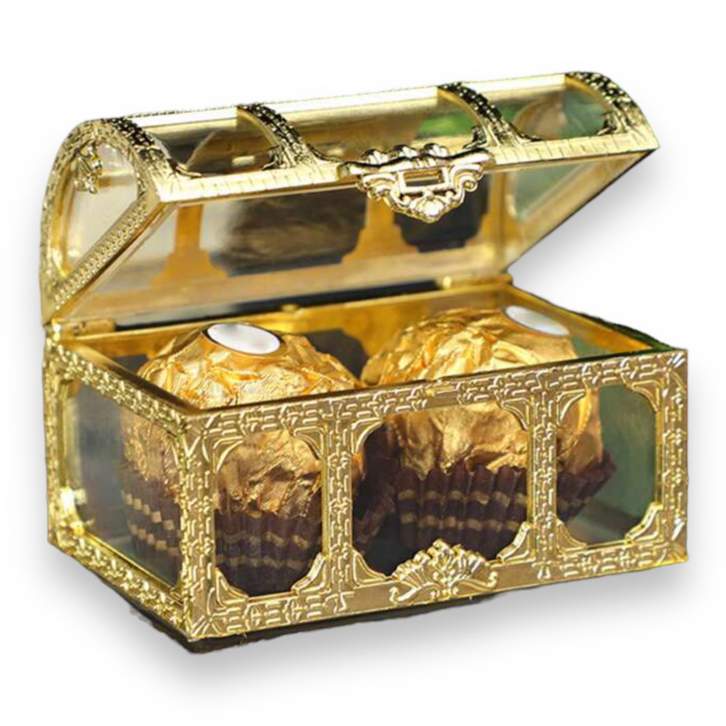 Timmy Toys - S007 - Treasure Box - Gold - 90mm x 63mm