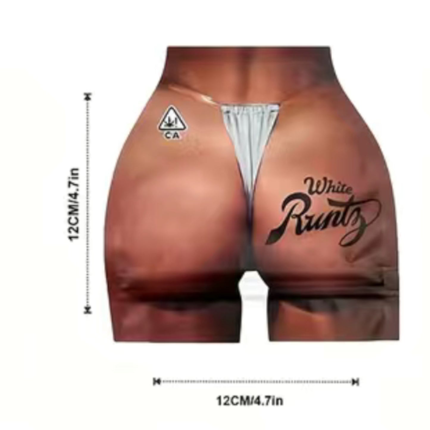 Kinky Pleasure - T006 - Grip Bags Sexy Booty - 12x12cm - 10 Pieces