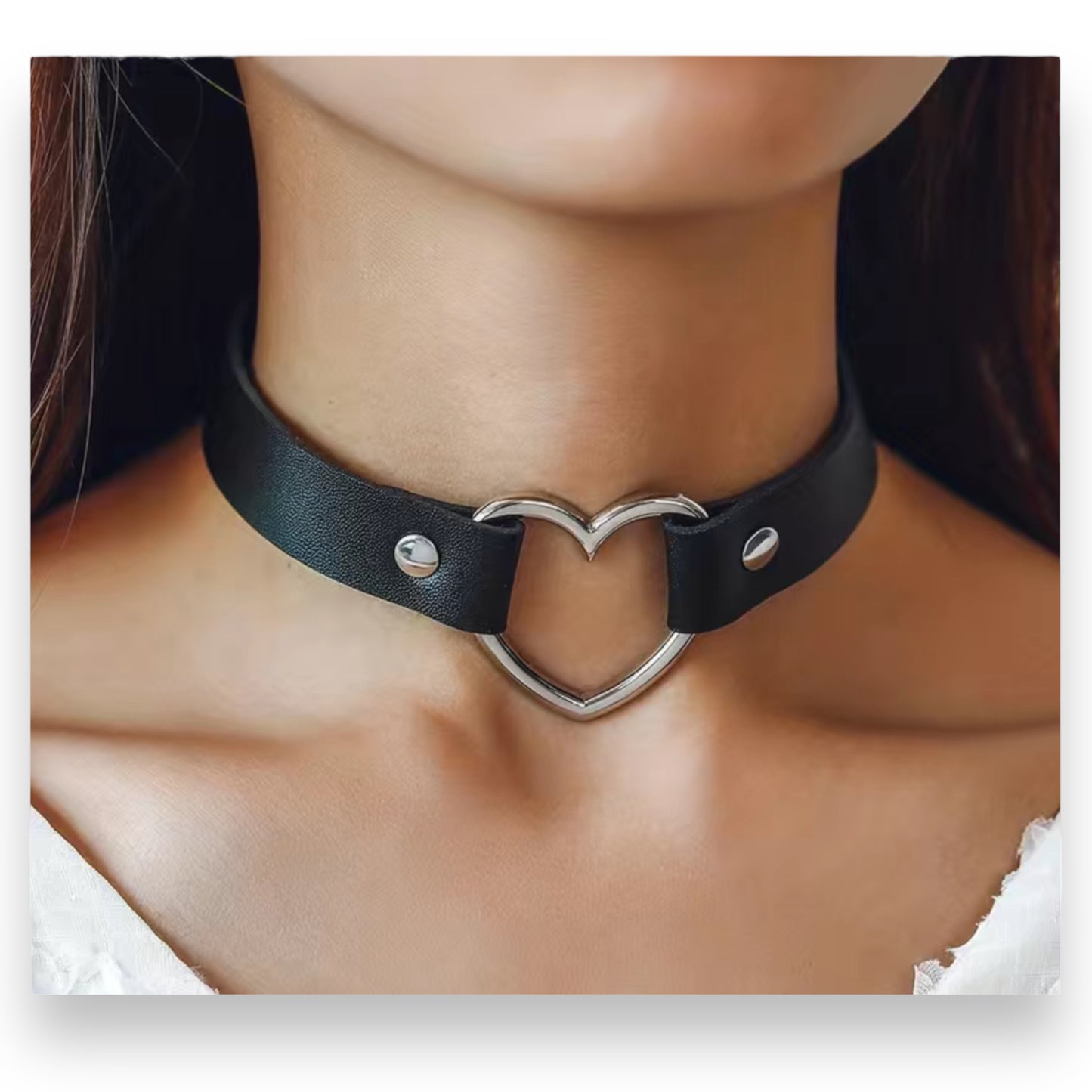 Kinky Pleasure - T008 - Sexy Punk Style Choker - 12 Colours - 40cm