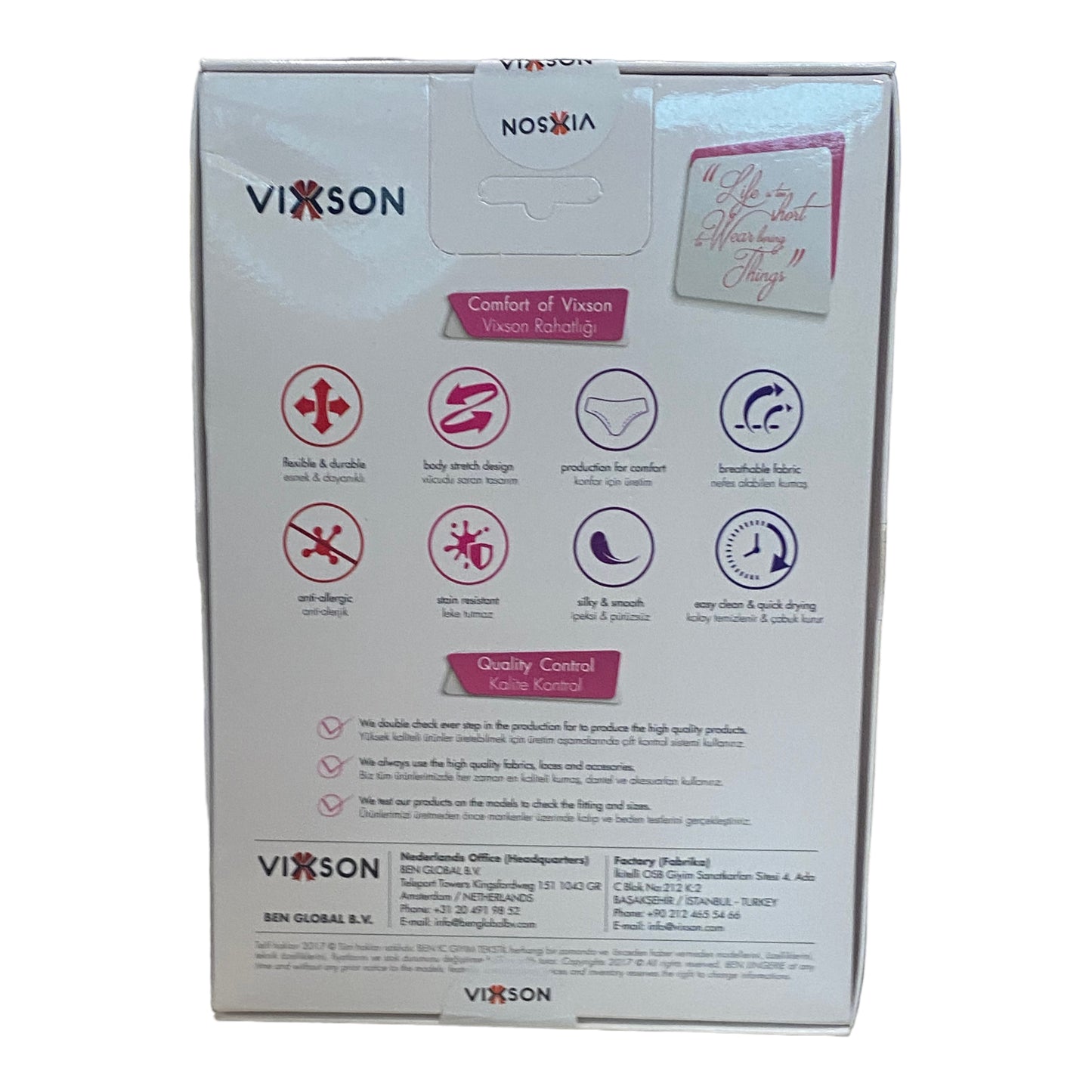 Vixson - VN-1068 - Female Lingerie - One Size S-L - Red