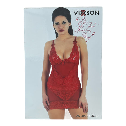 Vixson - VN-0952 - Female Lingerie - One Size S-L - Red