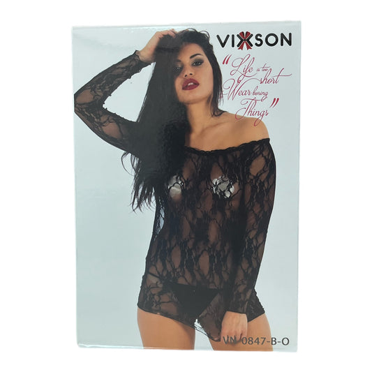 Vixson - VN-0847- Female Lingerie - One Size S-L - Black