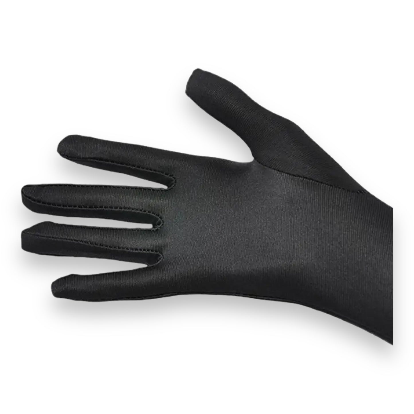 Kinky Pleasure - AX084 - BULK - Hand Gloves Long - Black - 1 Pair