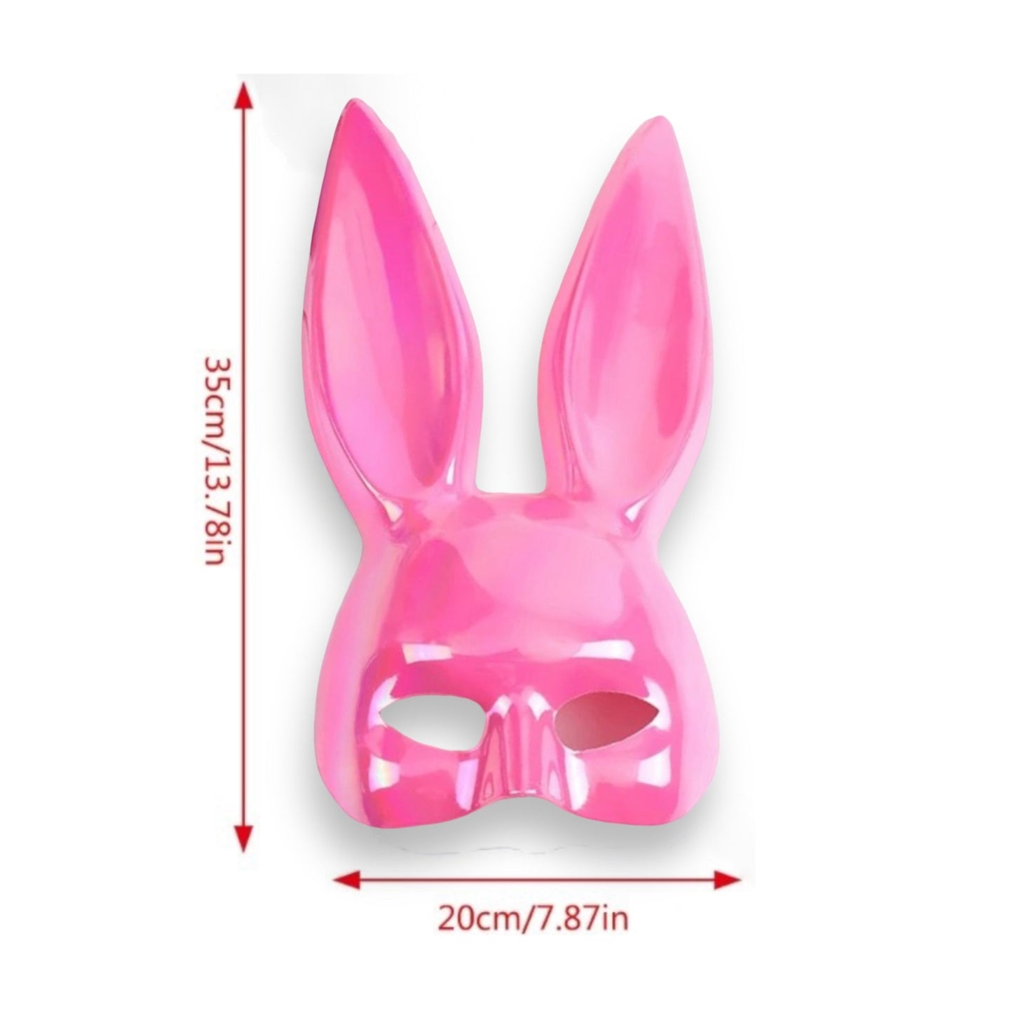 Kinky Pleasure - KP002 - Bunny Mask - 6 Colours - With Colour Box