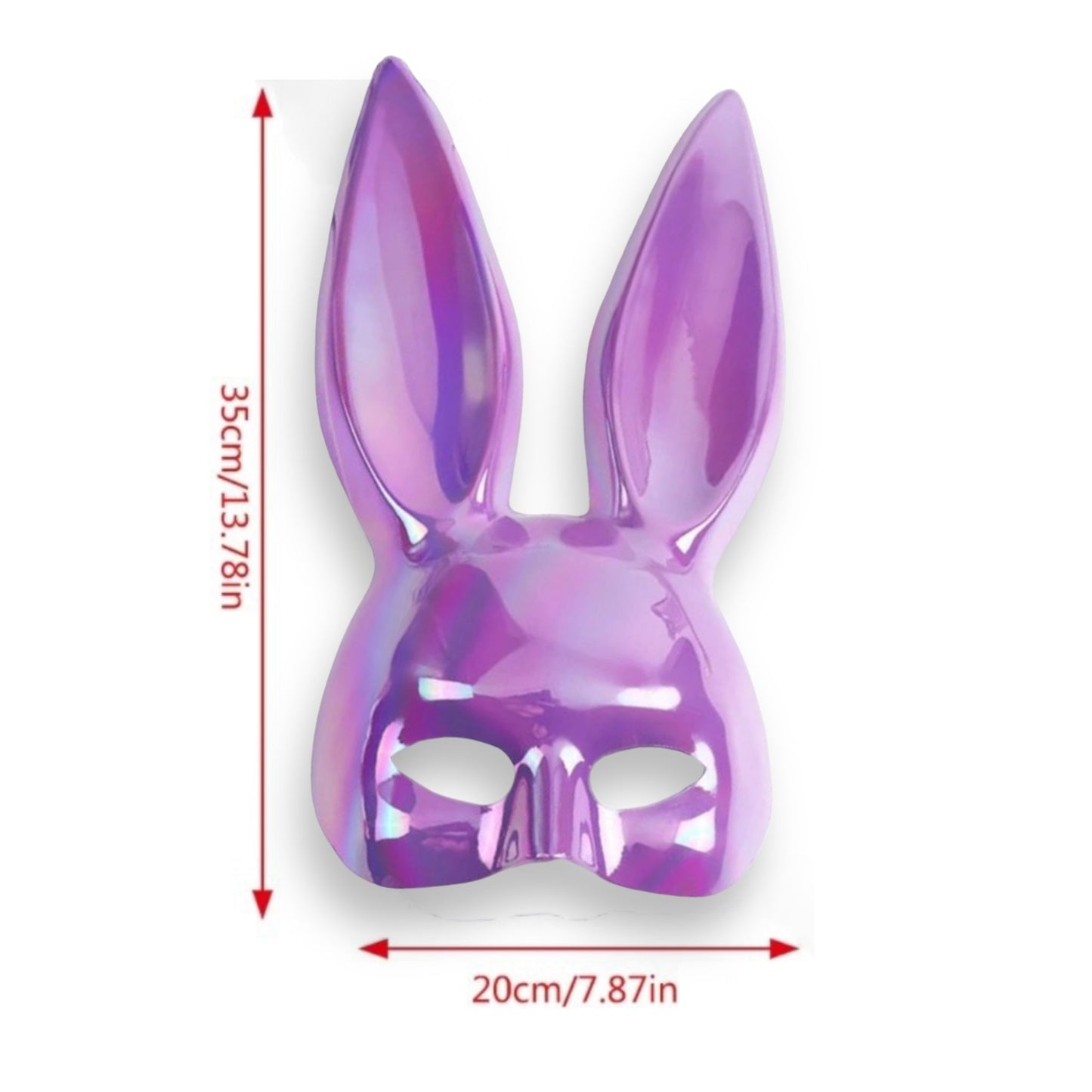 Kinky Pleasure - KP002 - Bunny Mask - 6 Colours - With Colour Box