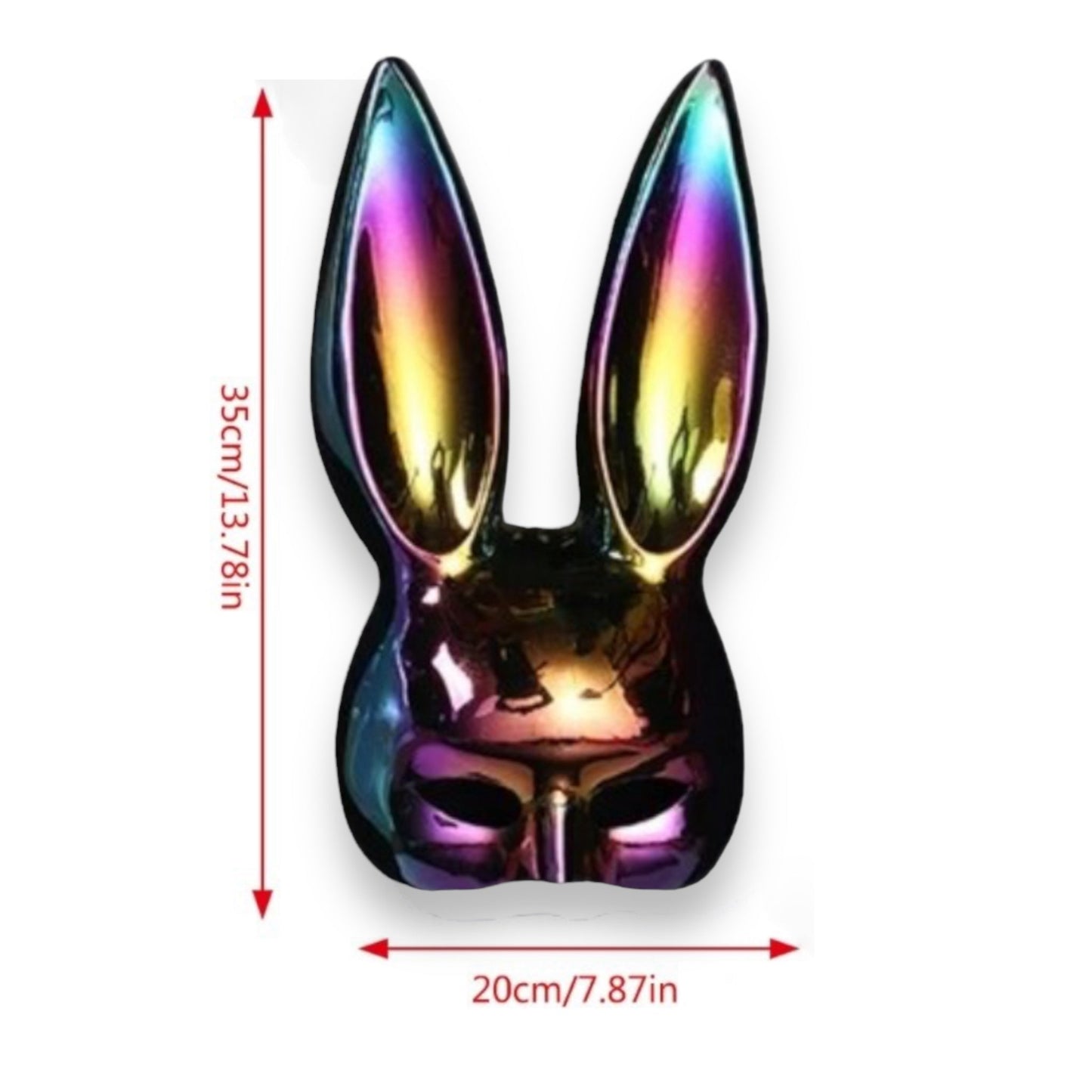 Kinky Pleasure - KP002 - Bunny Mask - 6 Colours - With Colour Box