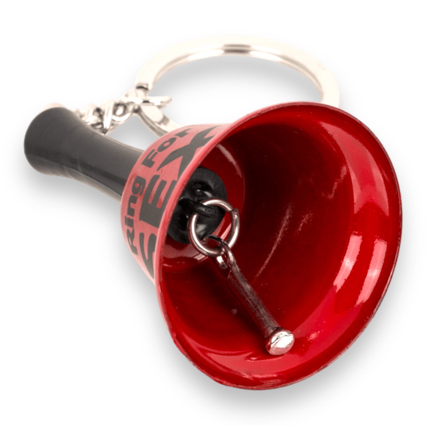 Kinky Pleasure - KP022 - Keychain Ring for Sex Bell, Red