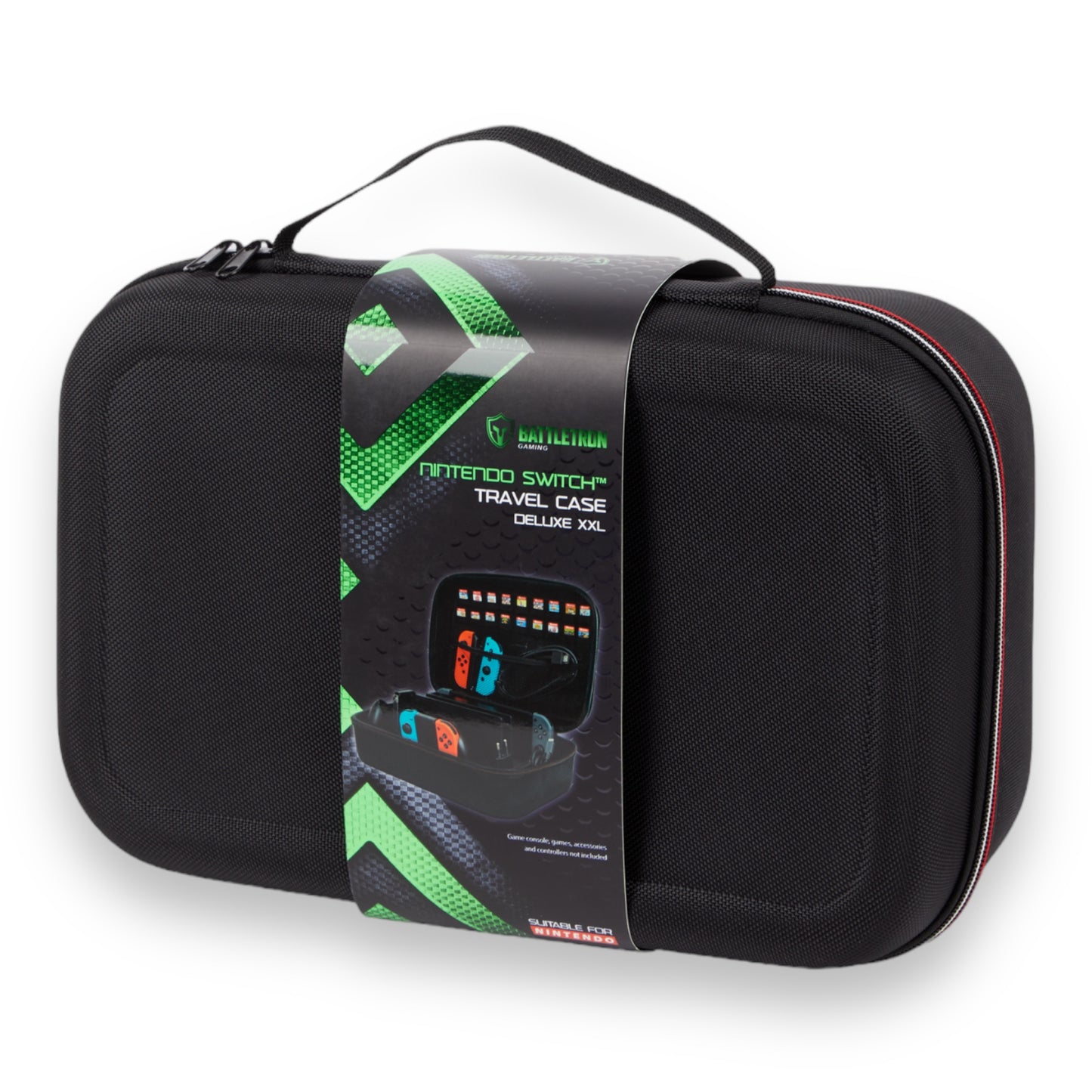 Timmy Toys - AC109 - Battle Tron Gaming Nintendo Switch Travel Case Deluxe XXL - 33 x 24 x 11 cm