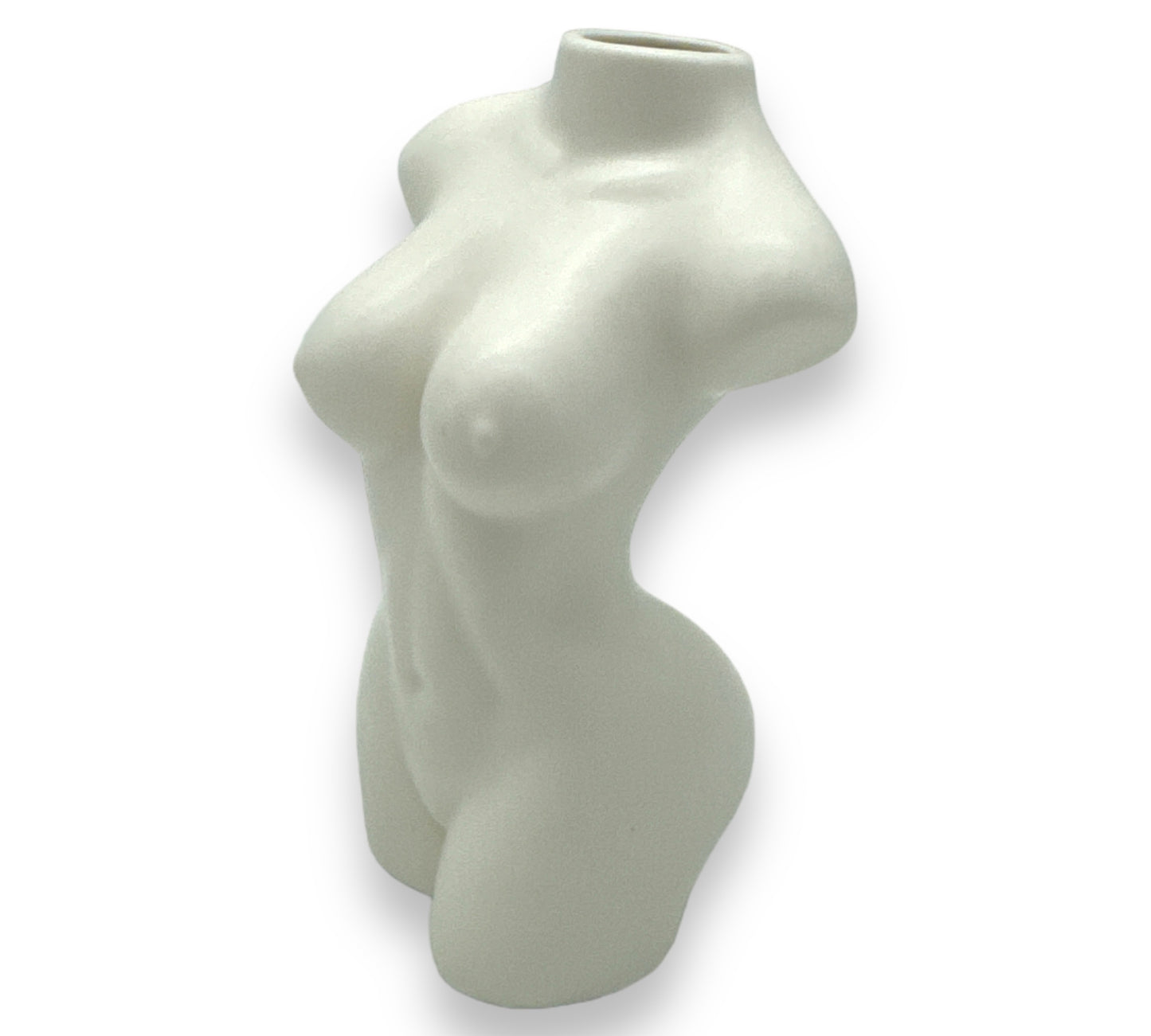 Kinky Pleasure - T029 - Woman Body Vase - White - 12x5.5cm