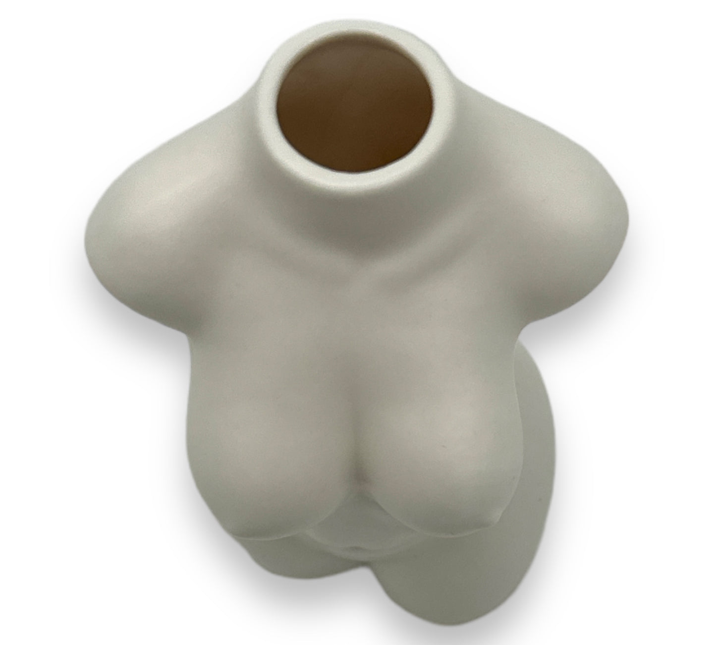 Kinky Pleasure - T029 - Woman Body Vase - White - 12x5.5cm