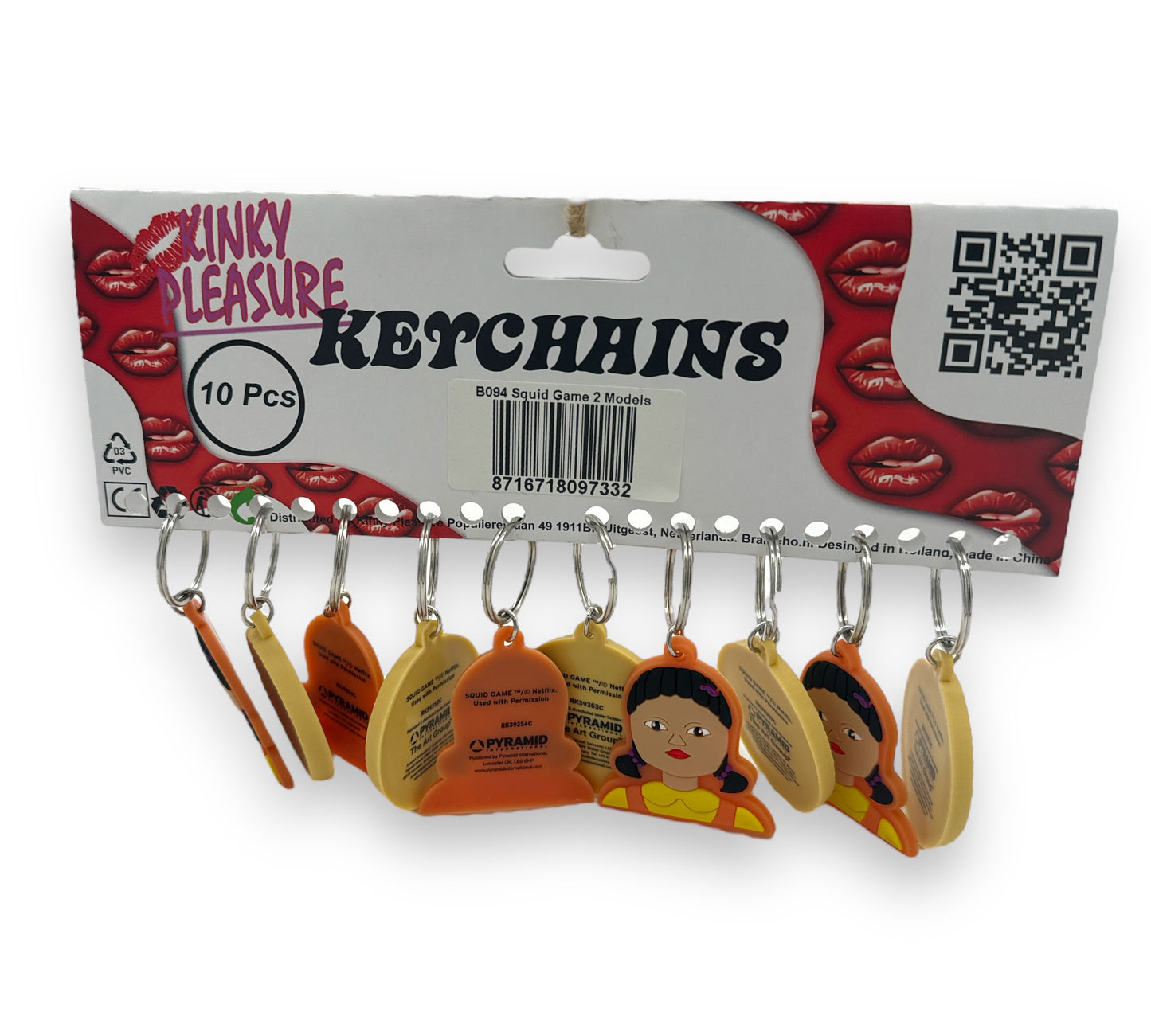 Kinky Pleasure - B095 - Keychain Squidgame - 2 Models