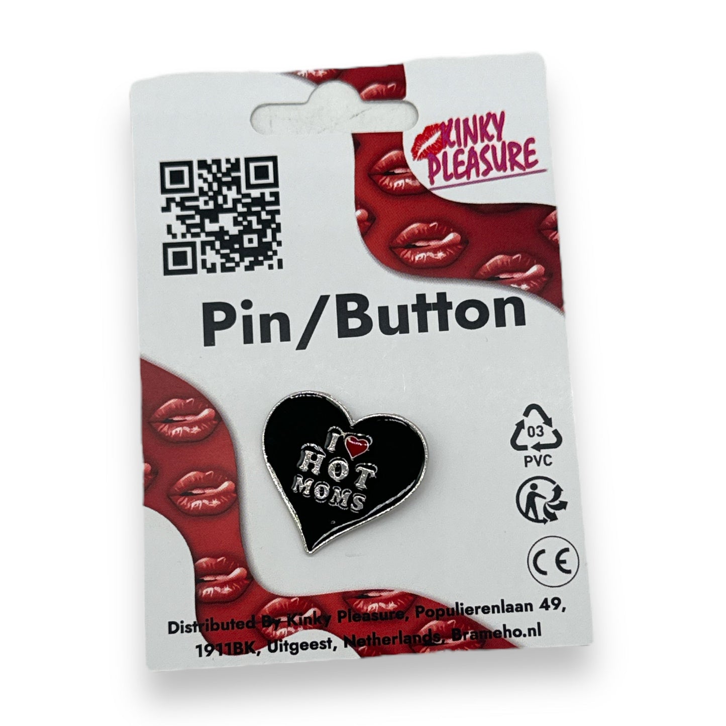 Kinky Pleasure - T024 - Badges For Shirt - Pin/Button/Badge - 6 Models