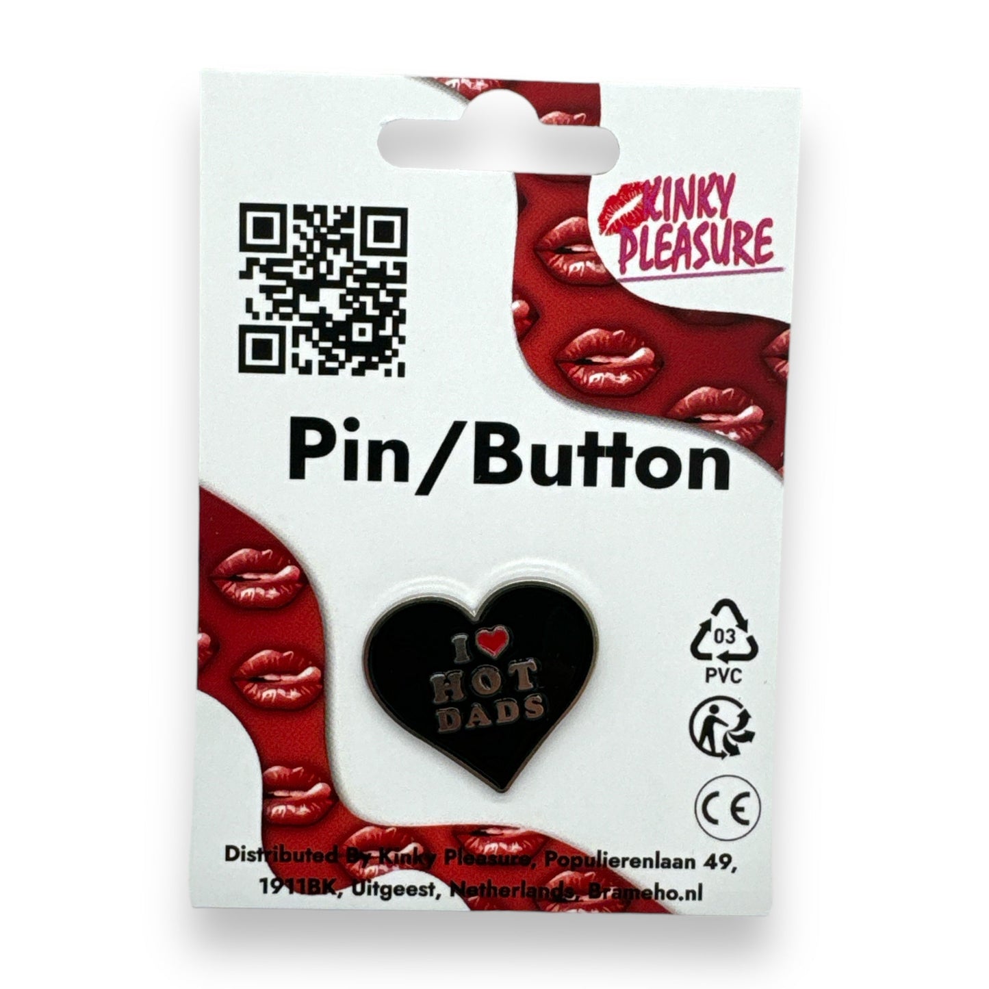 Kinky Pleasure - T024 - Badges For Shirt - Pin/Button/Badge - 6 Models