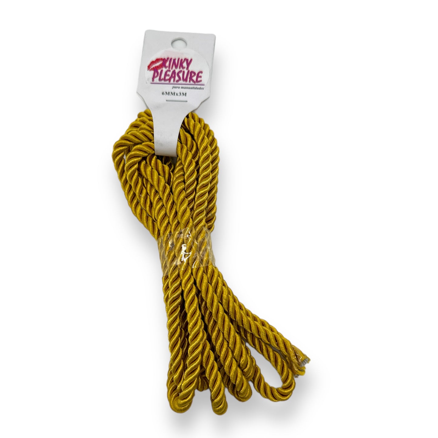 Kinky Pleasure - AX003 - Bondage Jute Rope - 6x300cm - 2 Colours