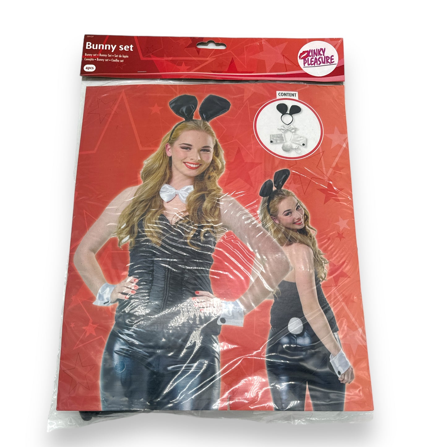 Kinky Pleasure - FT031 - Bunny Waitress Set 4 Pcs