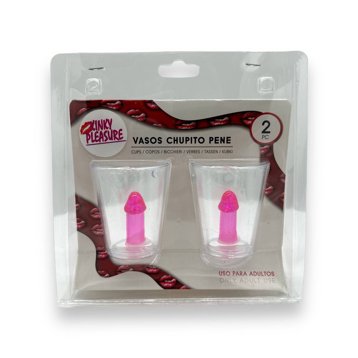 Kinky Pleasure - PL051 - Penis Shotglas 2 Pieces