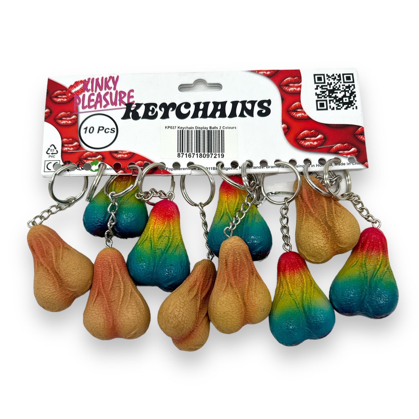 Kinky Pleasure - KP027 - Keychain Balls - 2 Colours