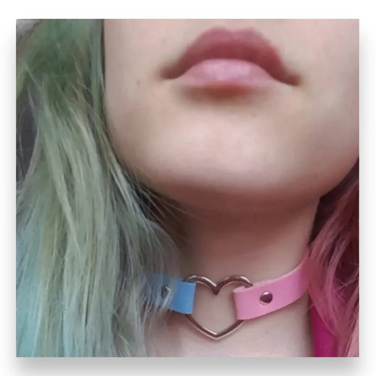 Kinky Pleasure - T008 - Sexy Punk Style Choker - 12 Colours - 40cm