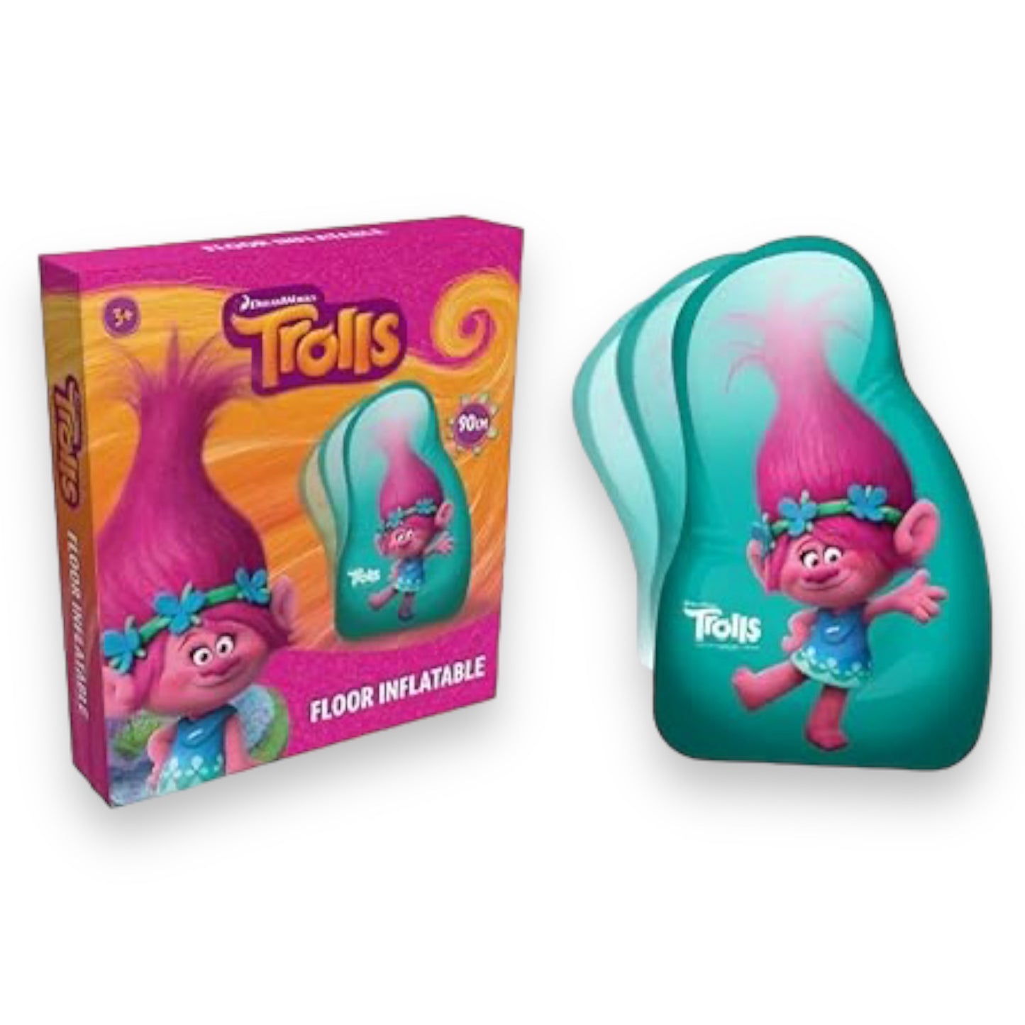 Timmy Toys - Dream Works - Trolls Floor Inflatable - 90cm