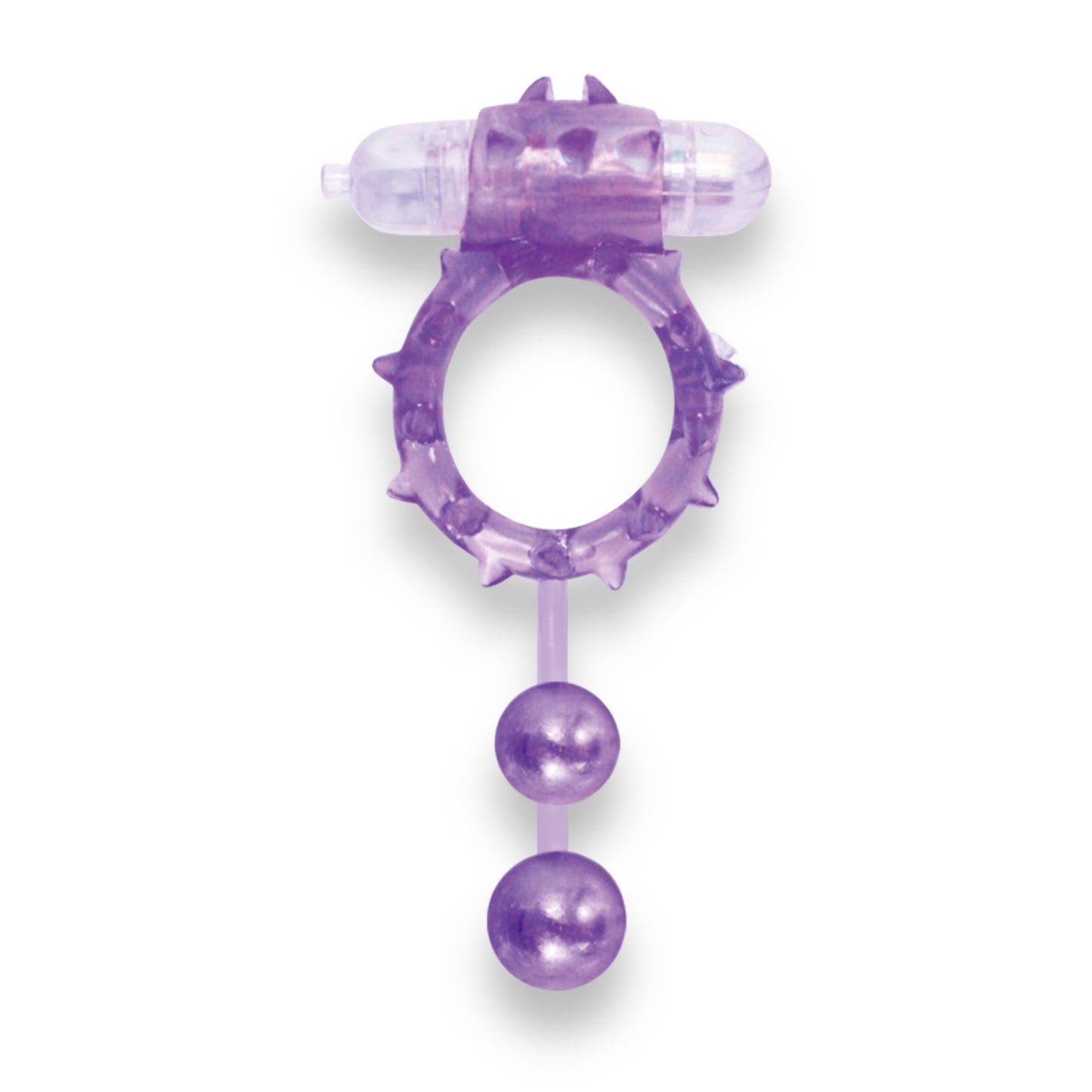 Aphrodisia - 32005 - Ball Bangers Vibrating Cockring - Purple