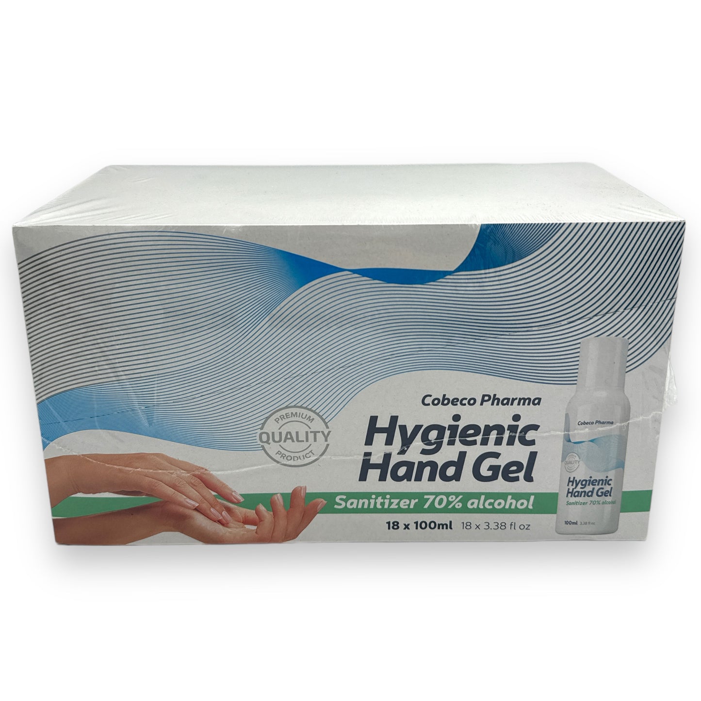 Cobeco - Hygienic Hand Gel Sanitizer 70% Alcohol - 100ml