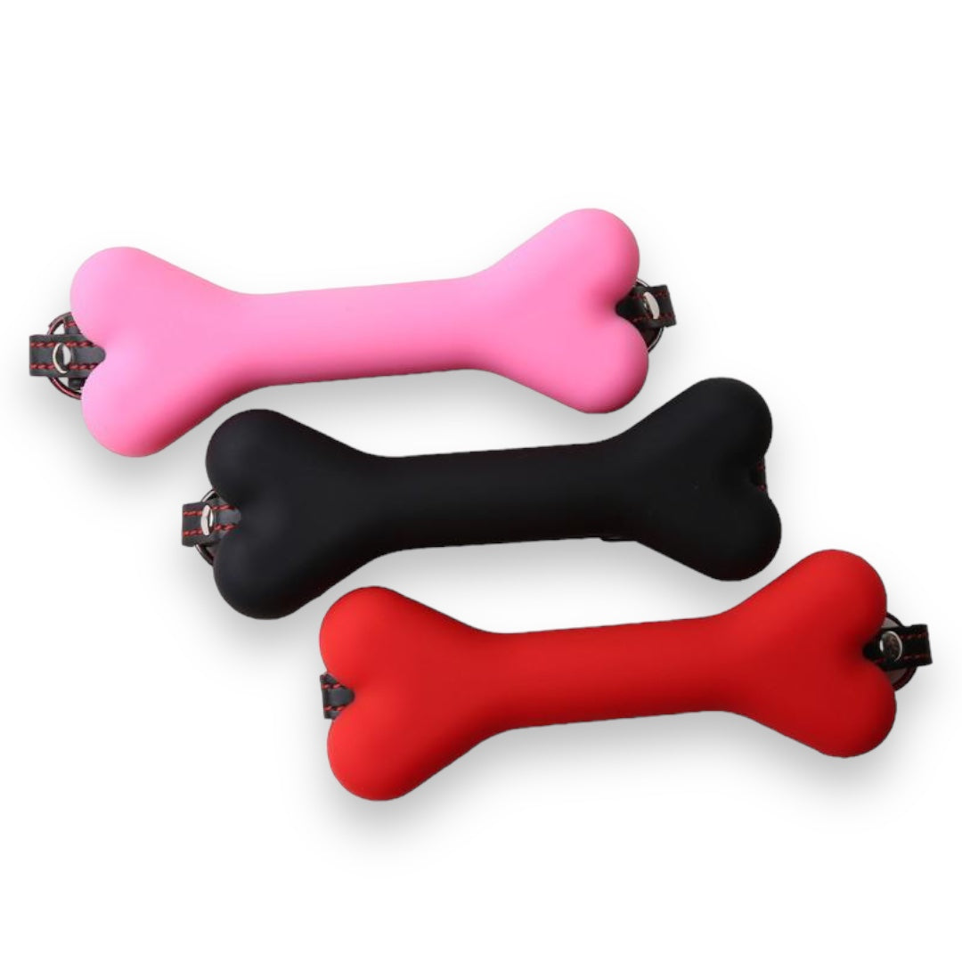 Kinky Pleasure - KP01 - Silicone Bone Gag - 3 Colours