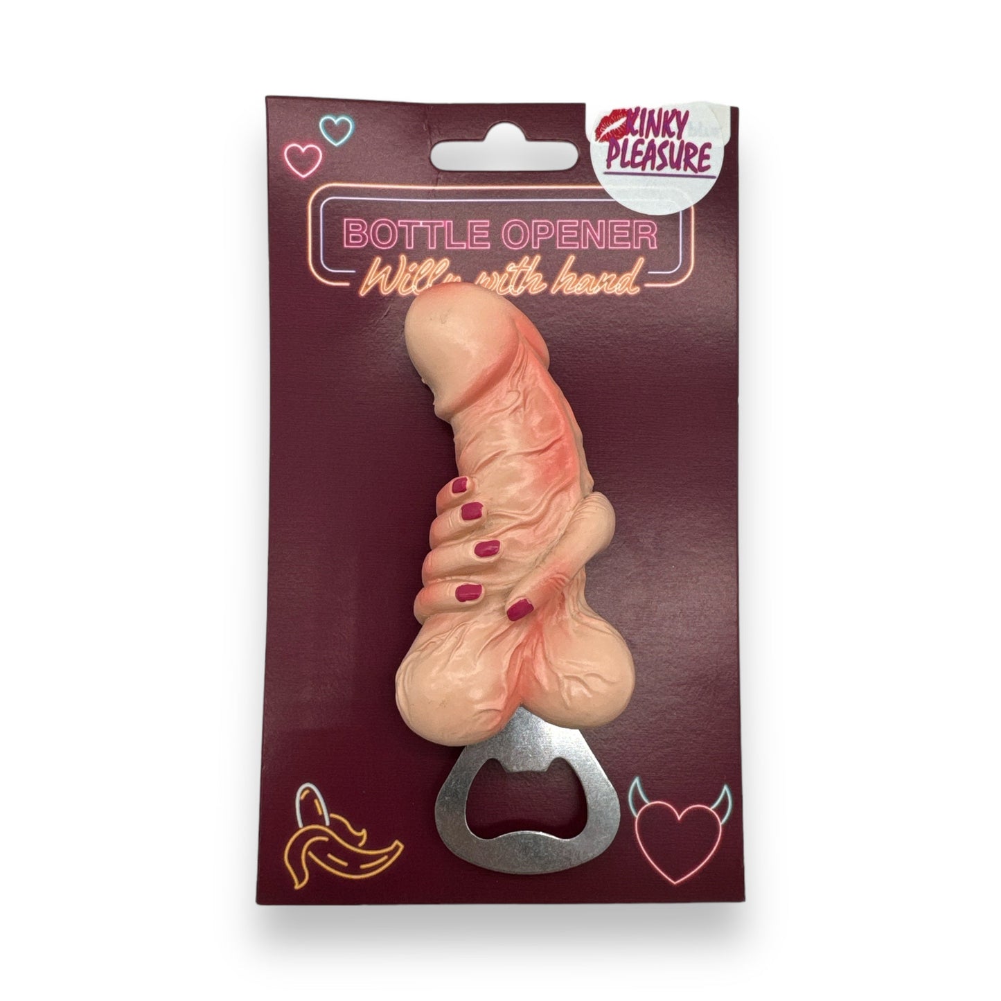 Kinky Pleasure - OB042 - Sexy Bottle Opener With Magnet - Polyresin - ca. 12,5 cm - 2 Models