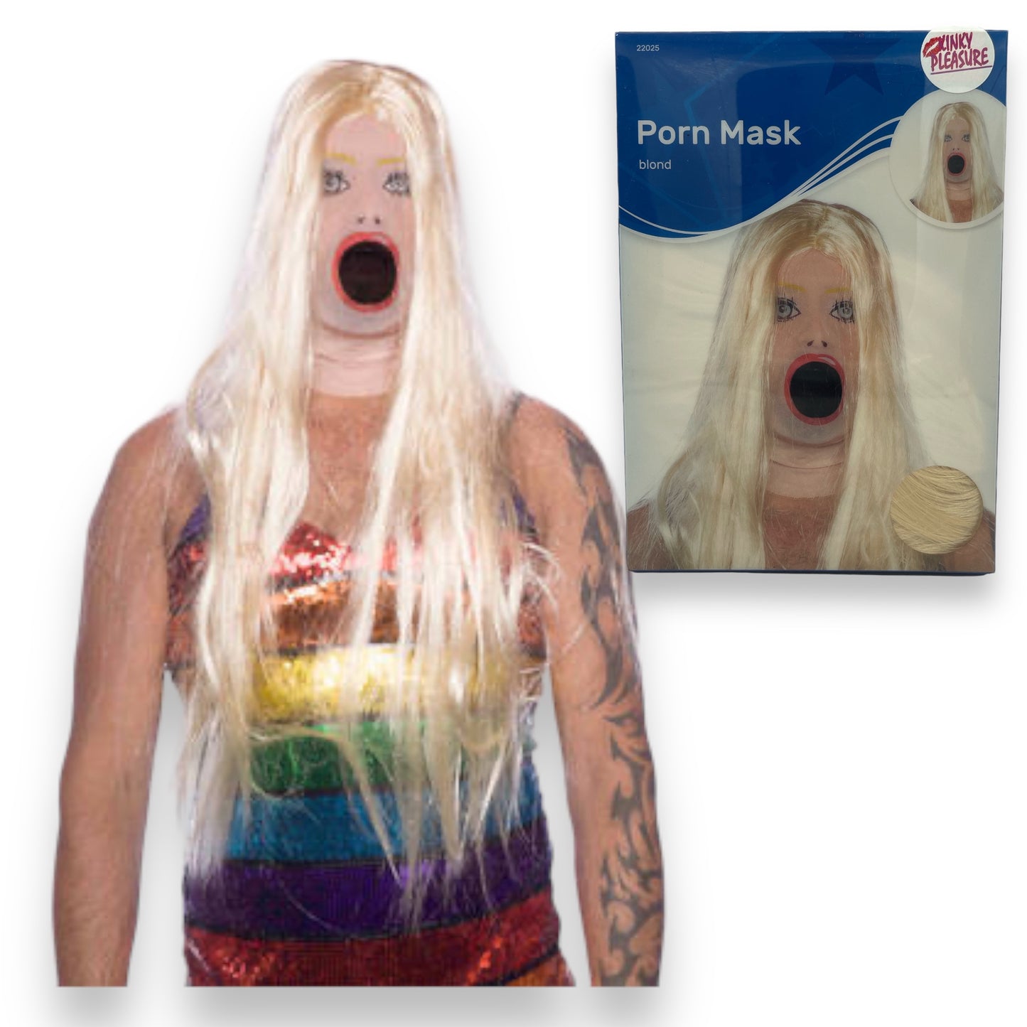 Kinky Pleasure - FT018 - Porn Mask - 1 Piece