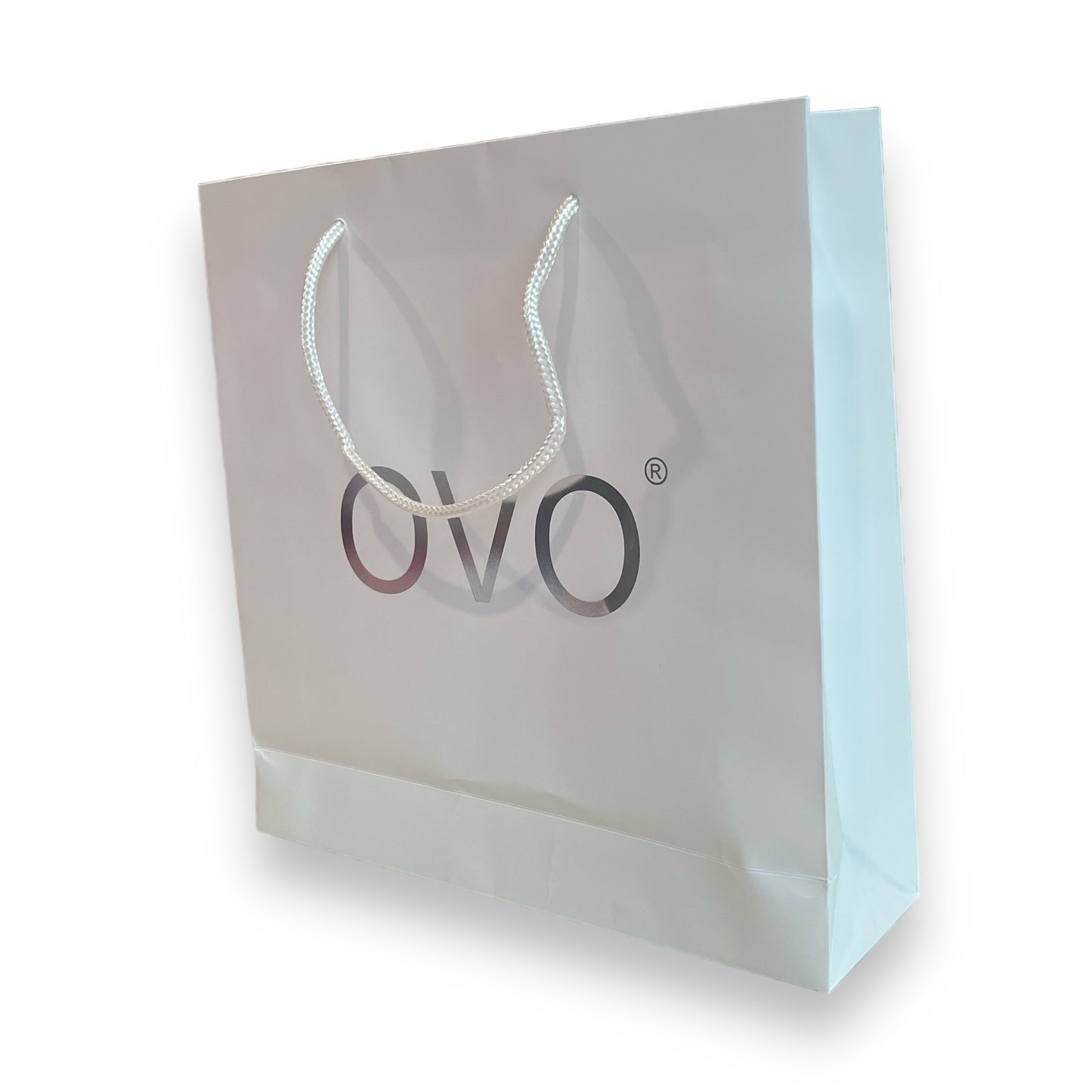 OVO - SH004 - Shopping Bag - White - Small - 1 Piece