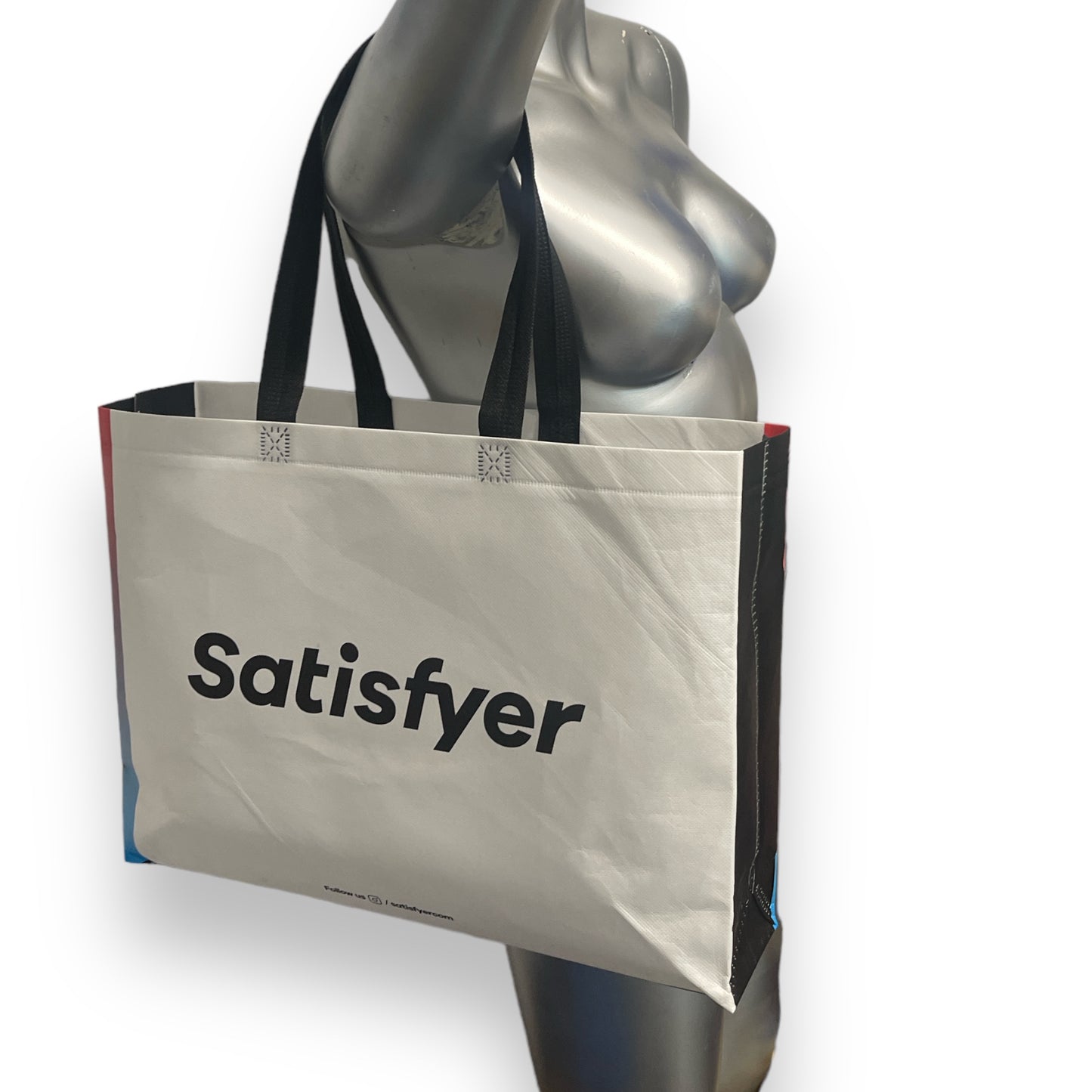 Satifyer - SH003 - Shopping Bag - White - Large - 1 Piece