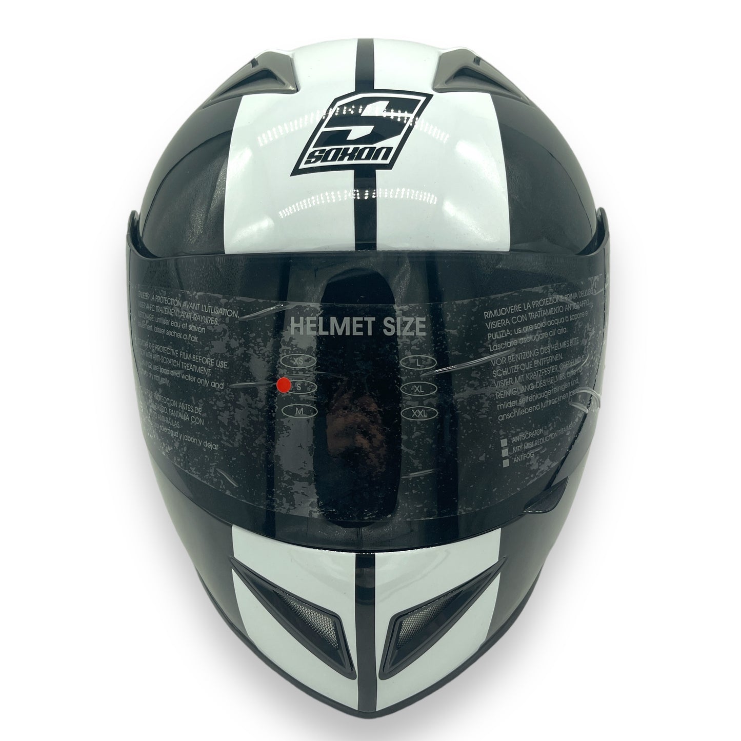 BHR - PM003 - Helmet - S - Black With White