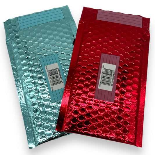 Timmy Toys - PP008 - Metallic Glossy Bubble Envelop - 21X14cm - 2 Colours - 10 Pieces