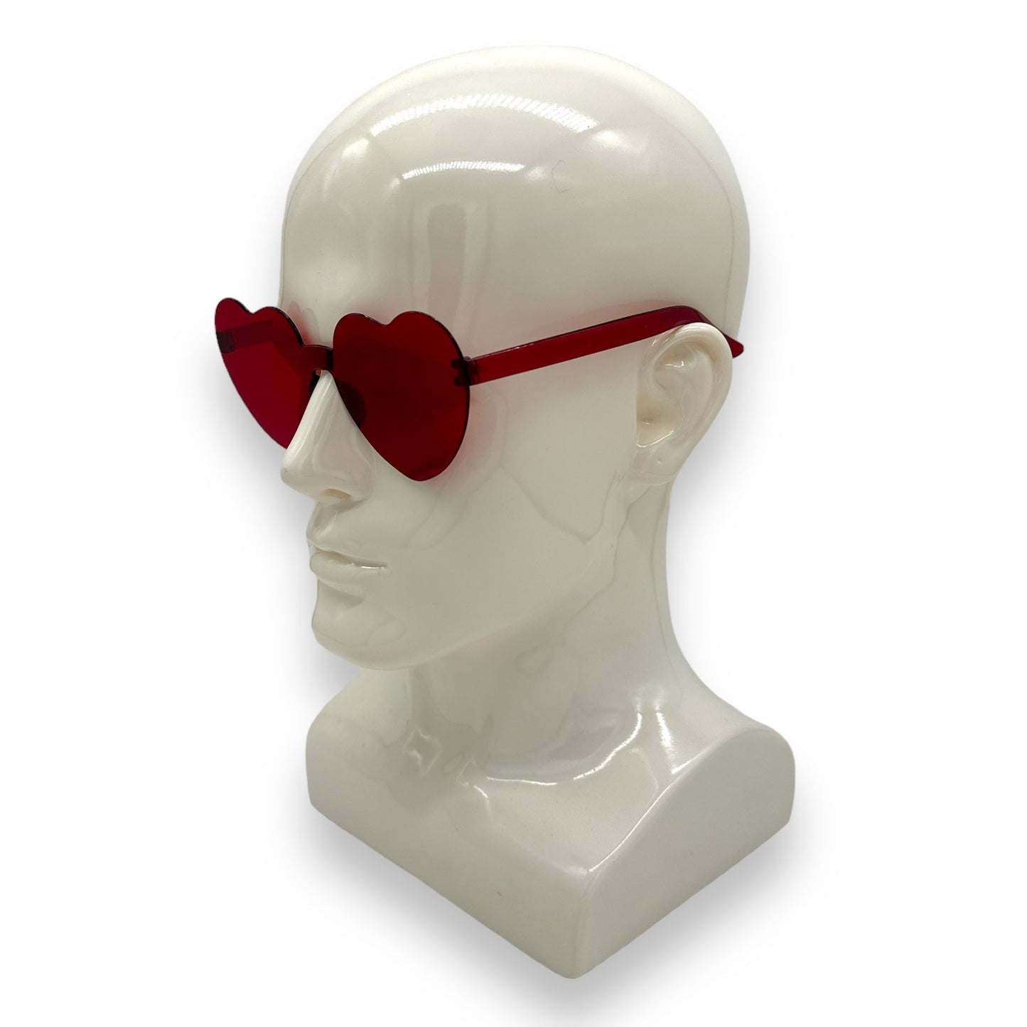 Kinky Pleasure - S017 - Heart Glasses - Red